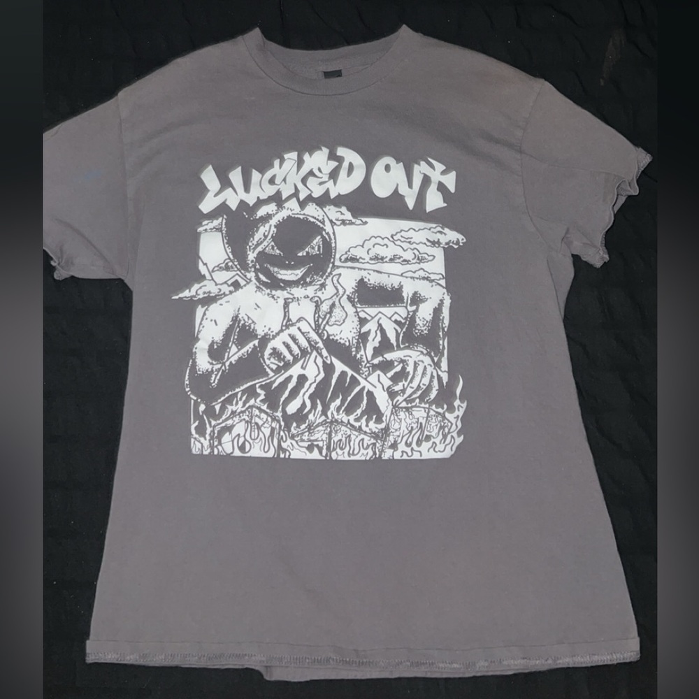 Gray Graphic T-Shirt